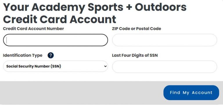 Access Your Academy Credit Card Login