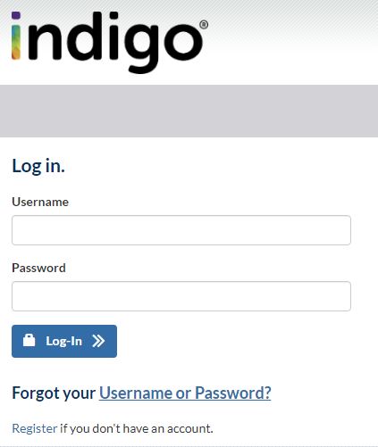 Indigo Credit Card Login