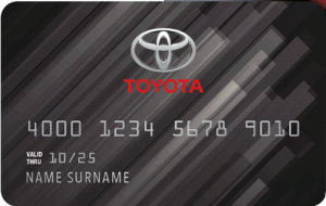 Toyota credit card login