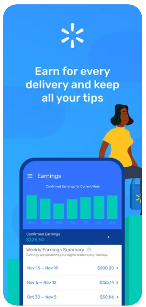 walmart spark driver login