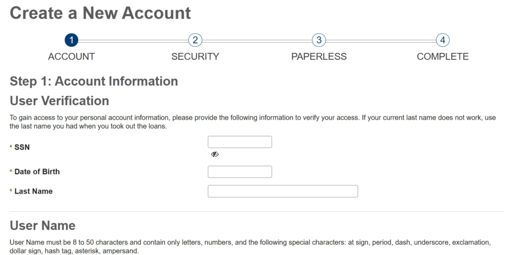 mohela student loan login