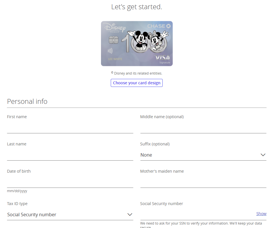 Getdisneypremiervisa invitation code